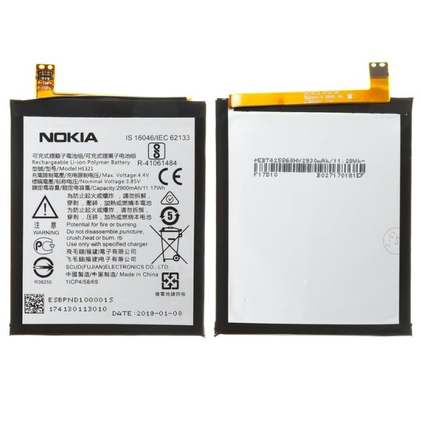 باتری-Battery-HE321-for-Nokia-5-Dual-Sim-Cell-Phone-Li-ion-3.85-V-2900-mAh
