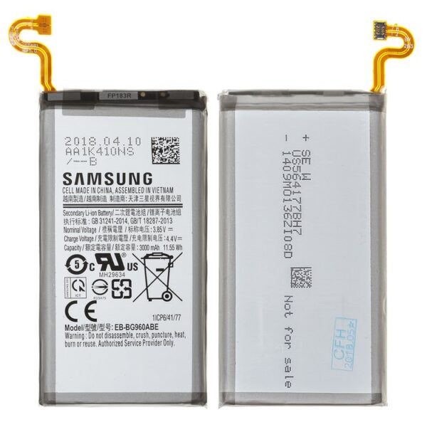 باتری-Battery-EB-BG960ABE-for-Samsung-G960F-Galaxy-S9-Cell-Phone-Li-ion-3.85-V-3000-mAh